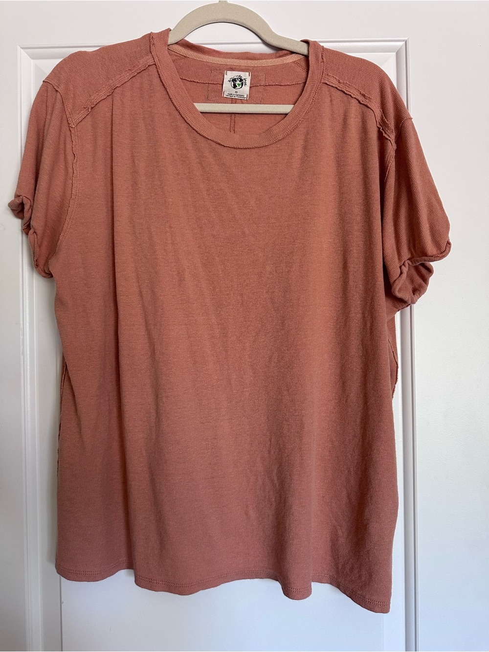 Free people oversized relaxed tee, XS